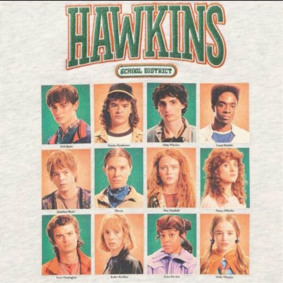 完売品　ストレンジャーシングス　ニコアンド　コラボ　スウェット【M】