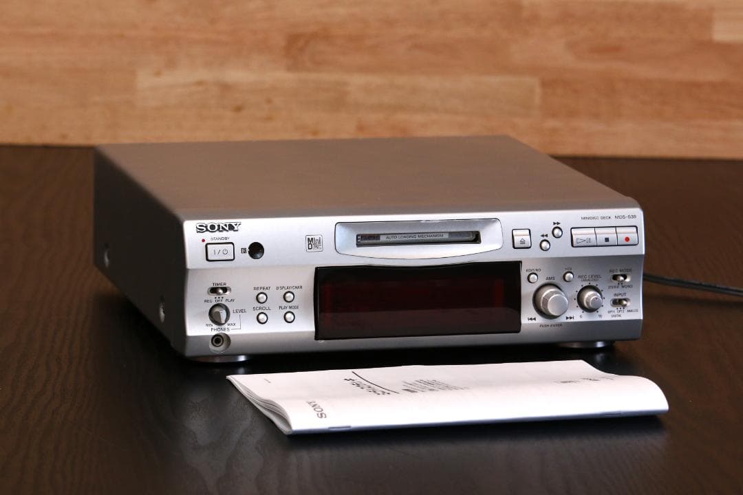 SONY MDS-S39 MDプレーヤー/レコーダー　日本製　完動品