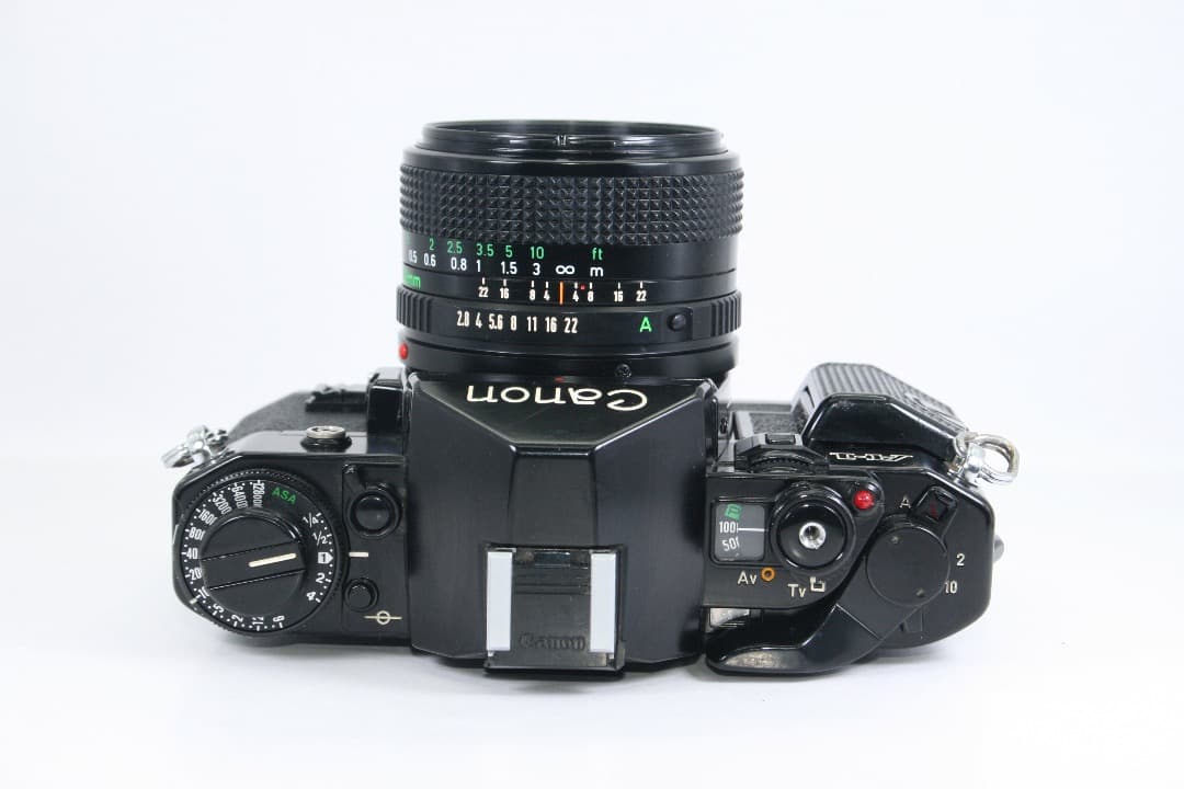 CANON A-1(ブラック/レンズセット) 完動品#386