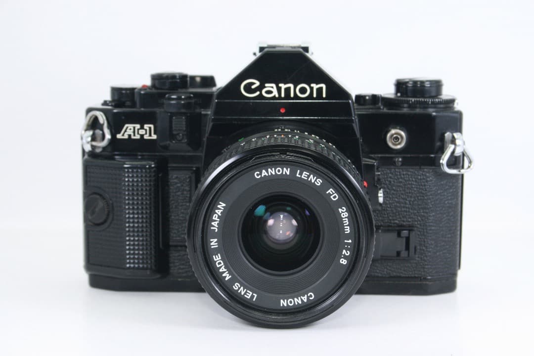 CANON A-1(ブラック/レンズセット) 完動品#386