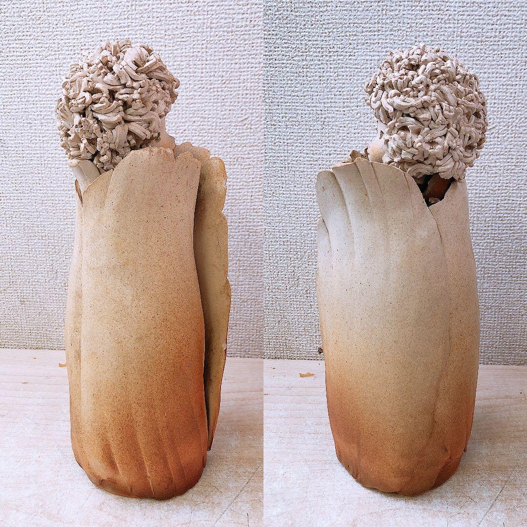 N*g様 ④竹内祥子 陶器作品 陶人形 森の精 ビスクドール アンティーク 置物