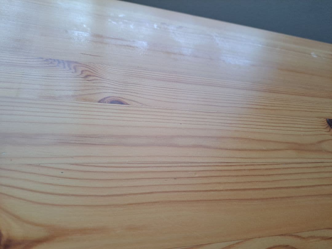 無印良品　学習机　パイン材　廃盤品