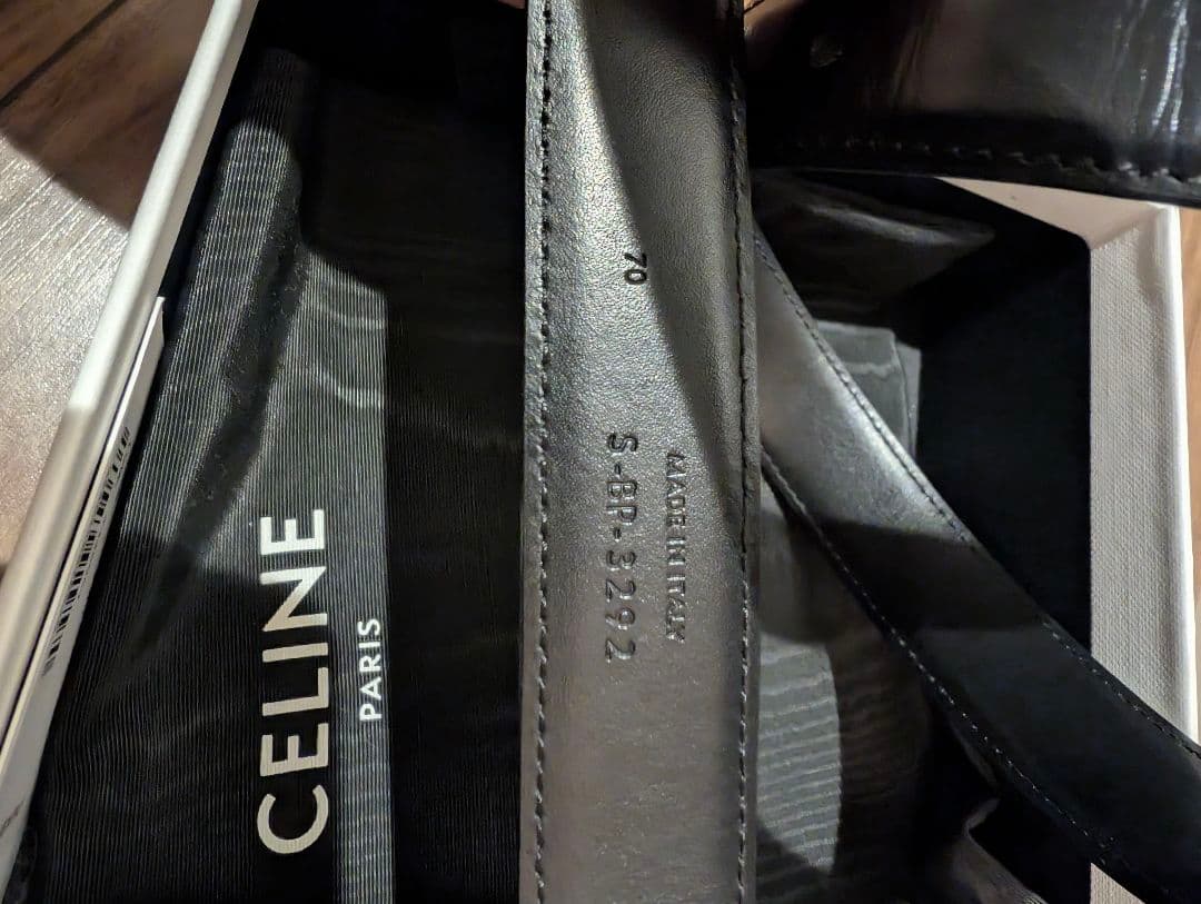 CELINE トリオンフ ベルト medium 25mm
