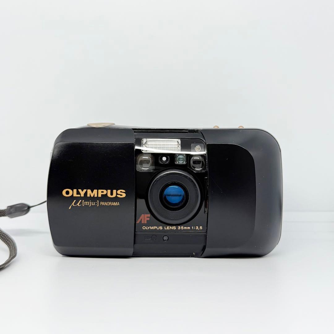 【完動美品】OLYMPUS μ panorama フィルムカメラ 動作確認済み