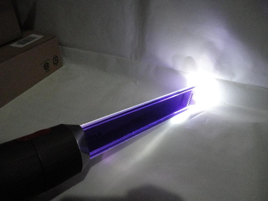 ダイソンコードレスクリーナーV7/V8用LEDライト付き隙間ノズル