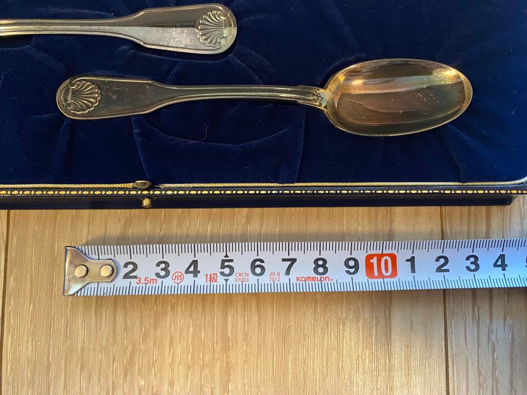 VILLA MILANO（SHIMA SEIKI）銀製 ティースプーンセット