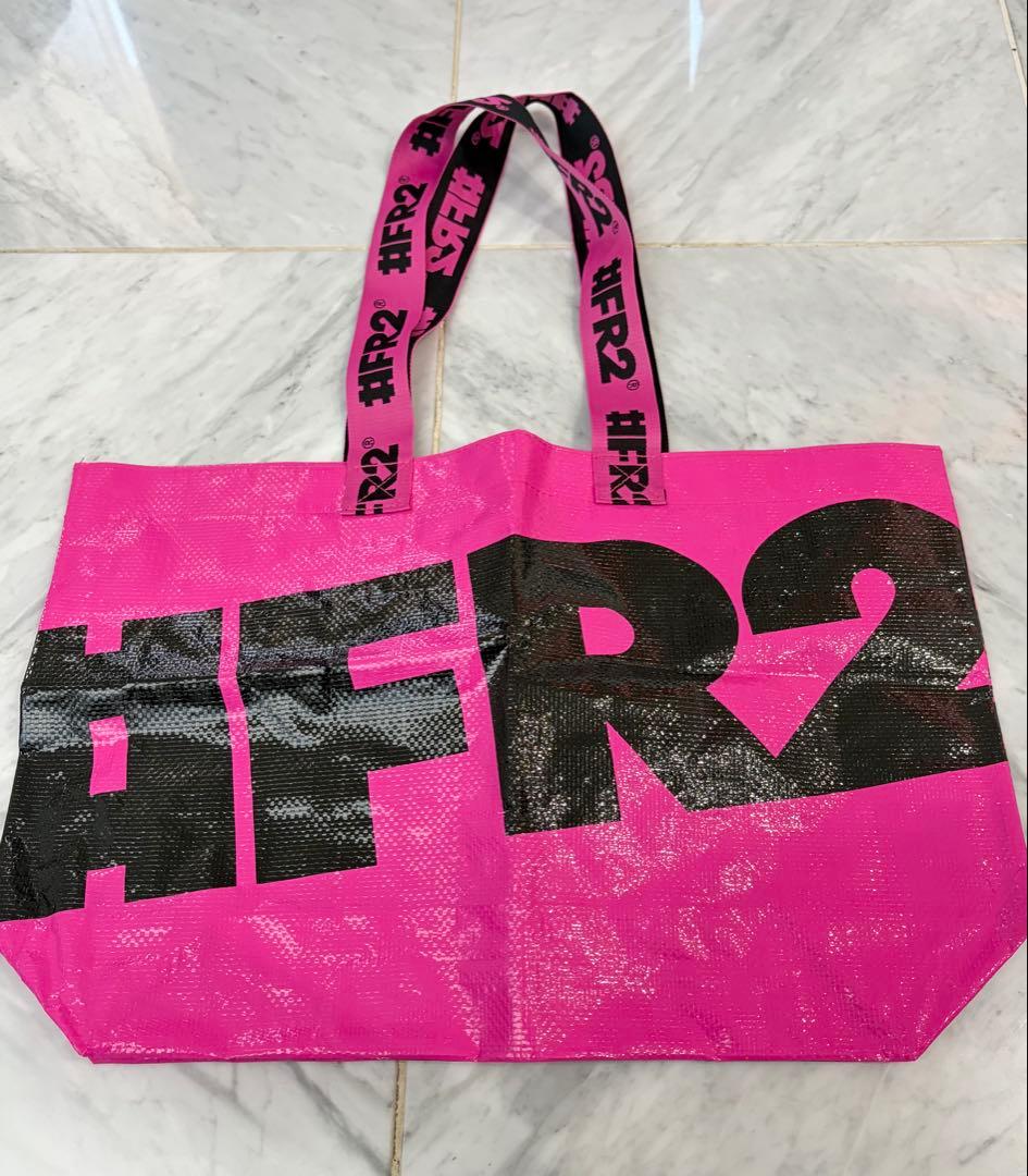 FR2梅 isayamax コラボピンクスウェット / ショッパーMサイズ付き