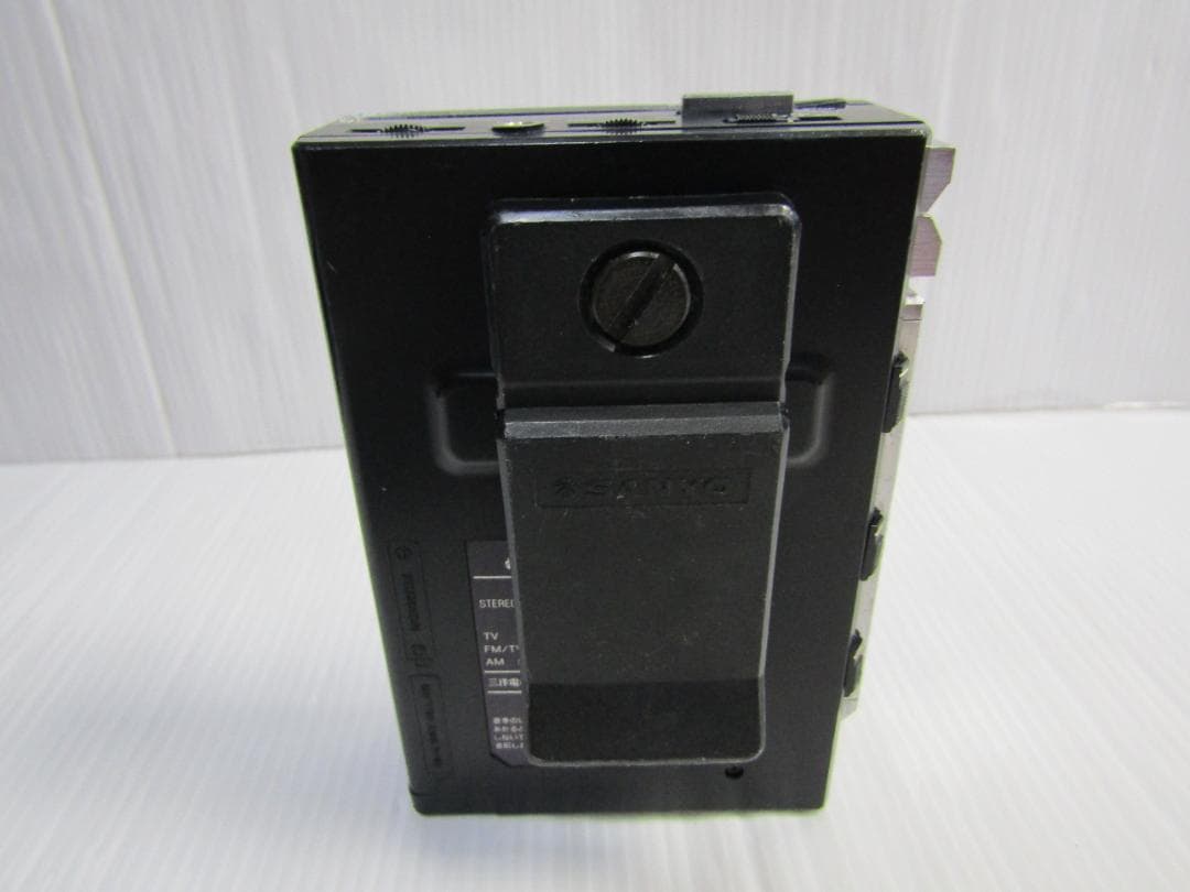 K0737 SONY TCS-470 /SANYO JJ-F2 カセットプレーヤ