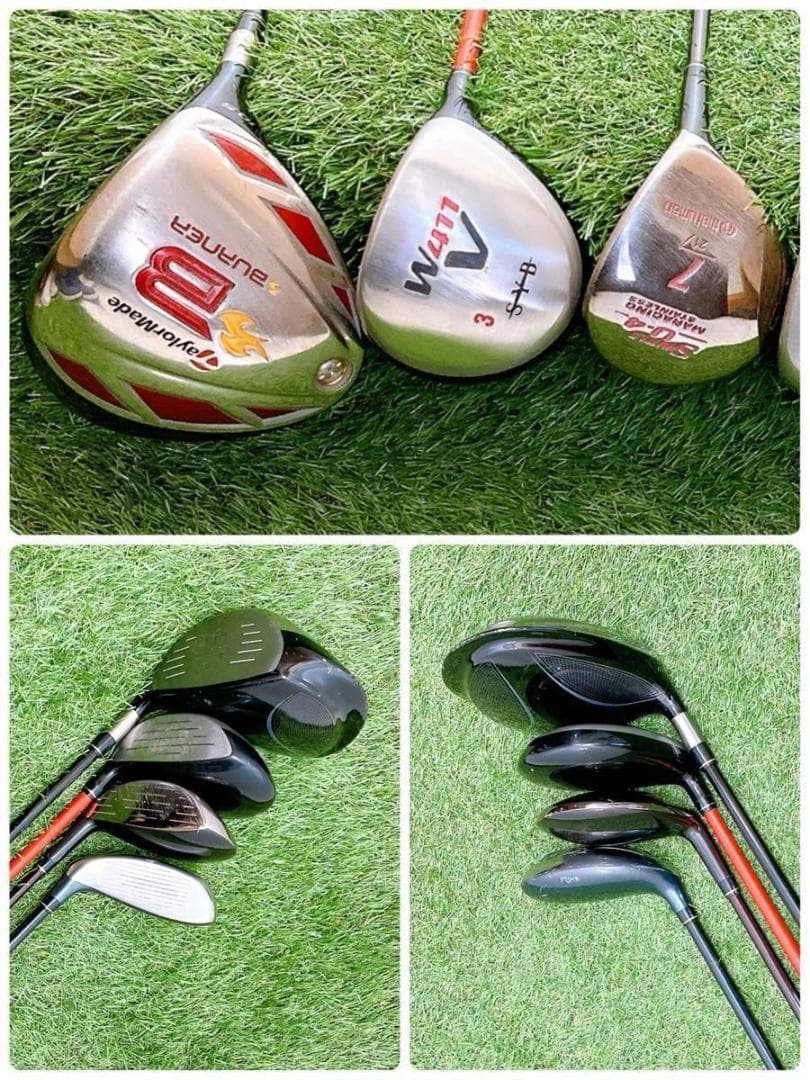 M7 テーラメイド　初心者オススメ　ゴルフクラブセット　メンズ　12本