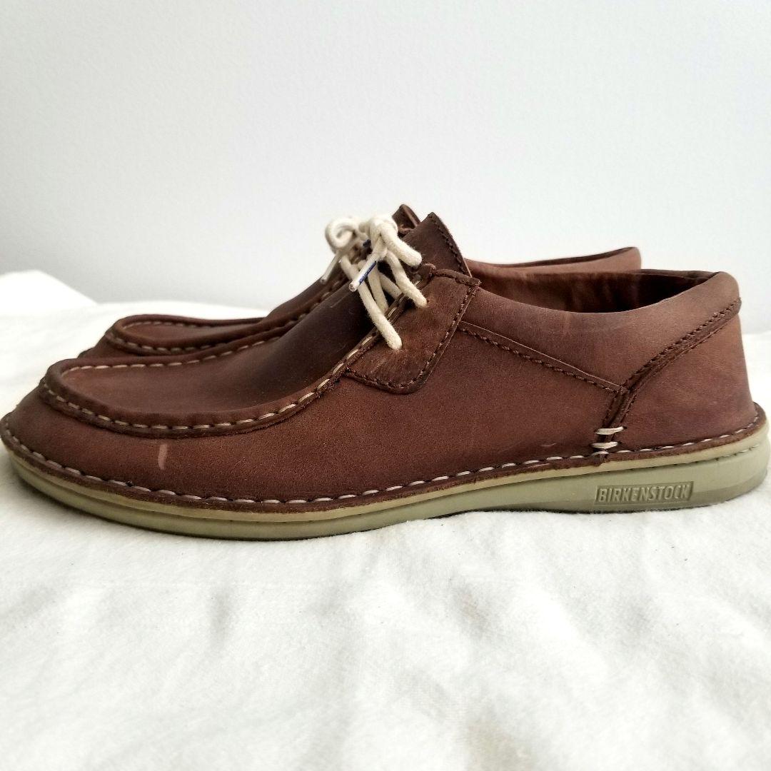 メンズ◎BIRKENSTOCK ビルケンシュトック　モカシンブラウン　43