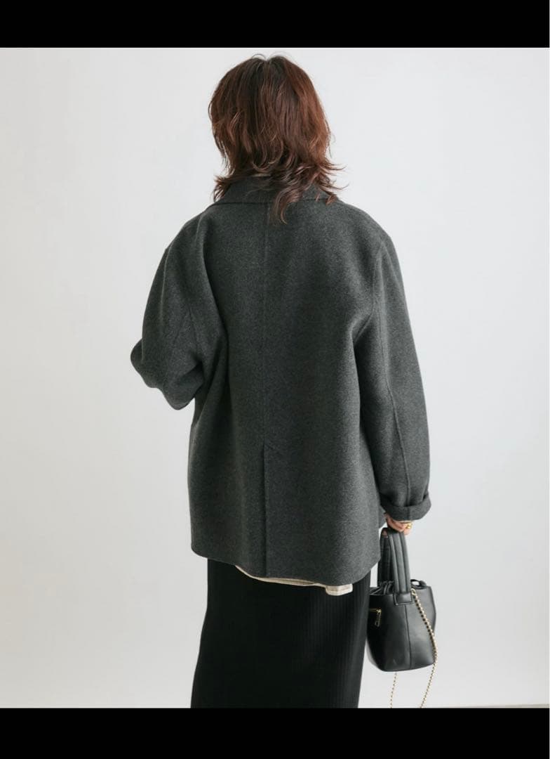 【RIVE DROITE リヴドロア】軽量リバーテーラードジャコット　コート