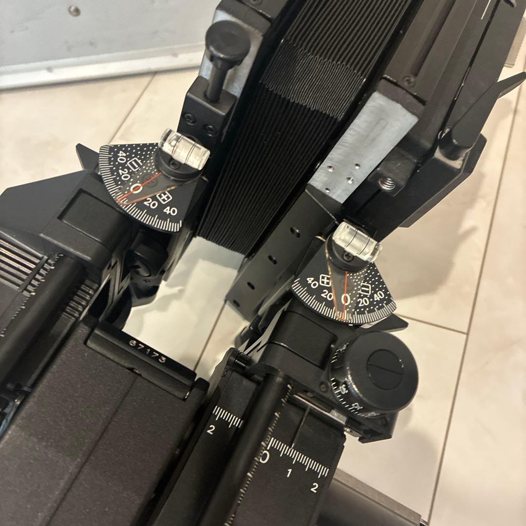 【レア】Sinar ジナー F2 大判ビューカメラ ルーペ 延長レール レリーズ