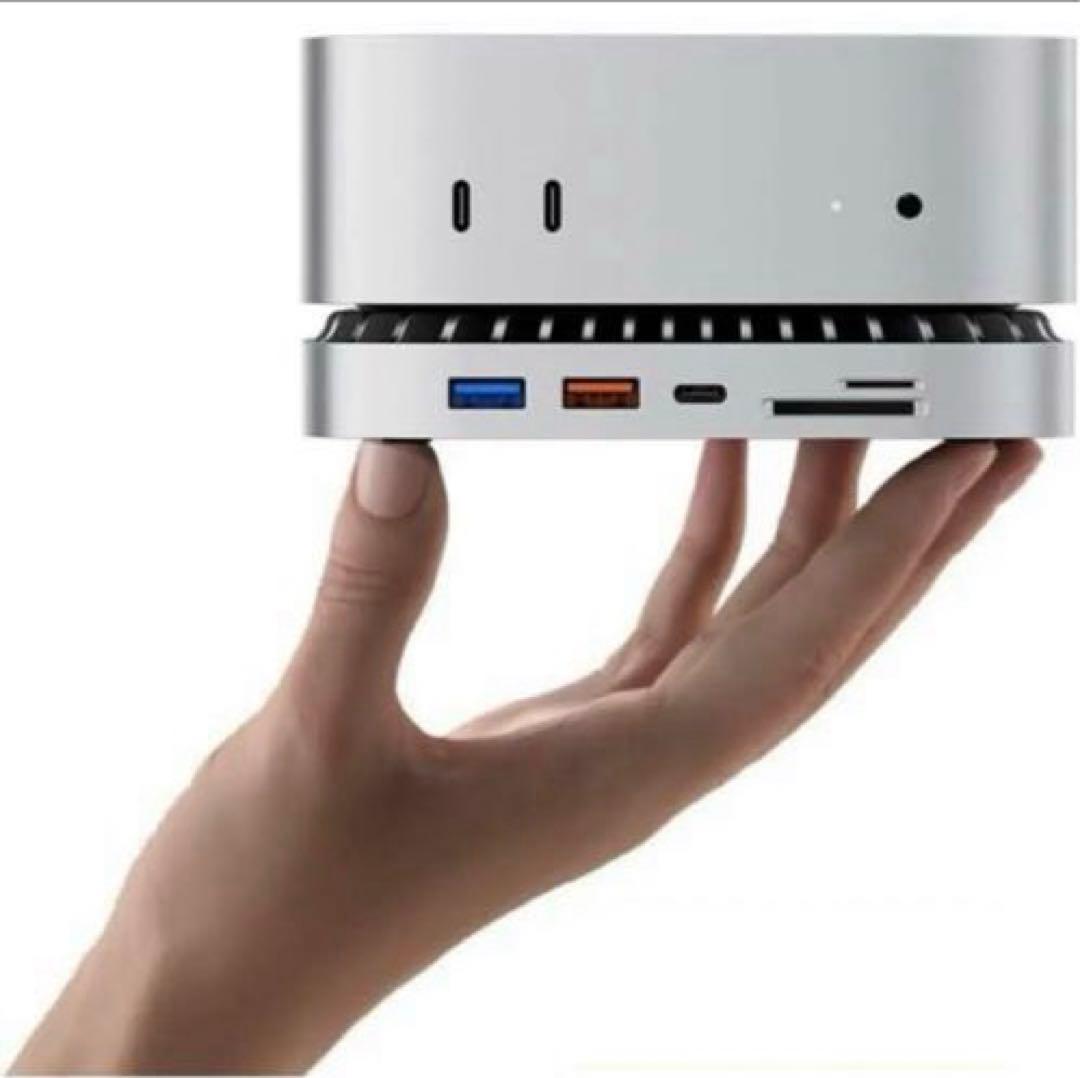 大特価❣️Mac Mini M4 M4pro 対応ハブ 10-in-1 拡張ハブ