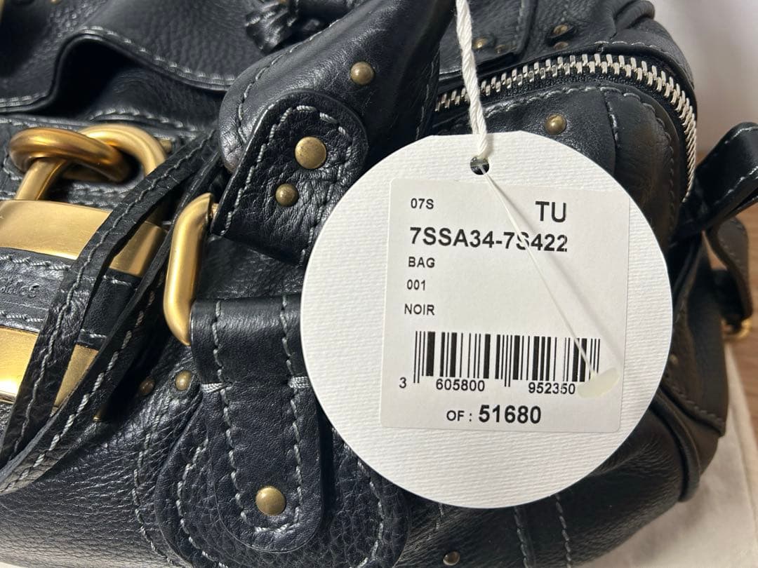 ChloéクロエPADDINGTONパディントンブラックショルダーChloe