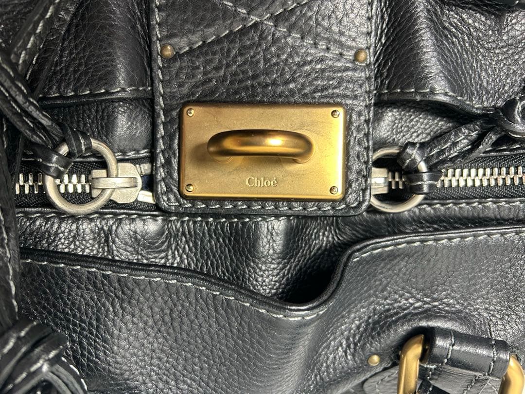 ChloéクロエPADDINGTONパディントンブラックショルダーChloe