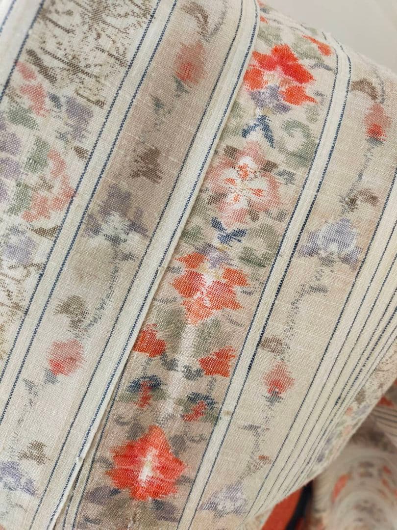 【お稽古普段着用に】★★新品未使用　正絹紬★★