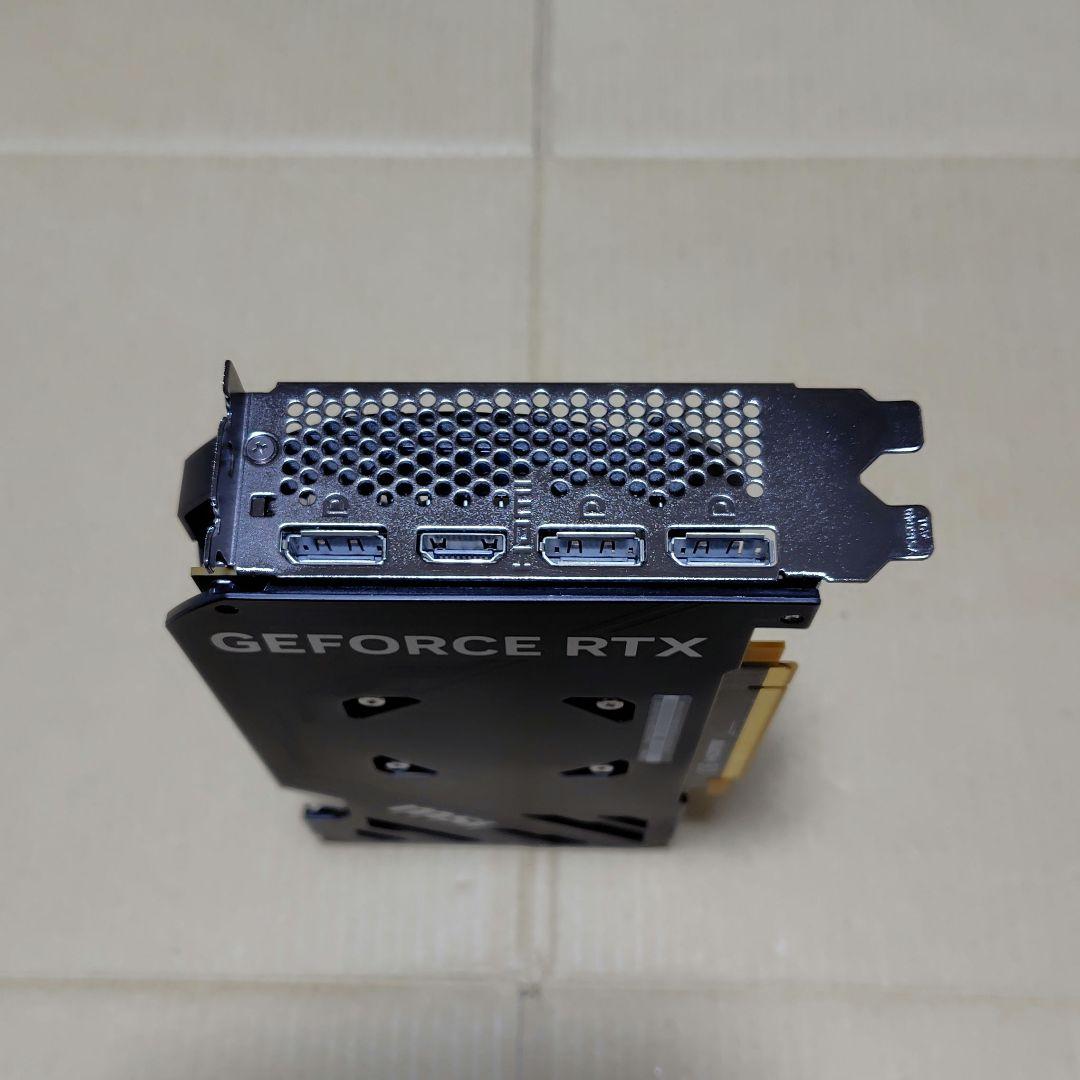 グラフィックボード・グラボ・ビデオカード MSI GeForce RTX 4060 VENTUS 2X BLACK 8G