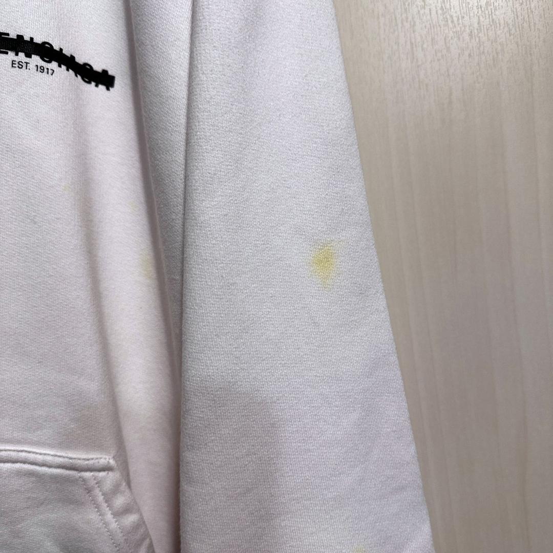 BALENCIAGA　パーカー　白　サイズ1　※汚れあり　HR0296