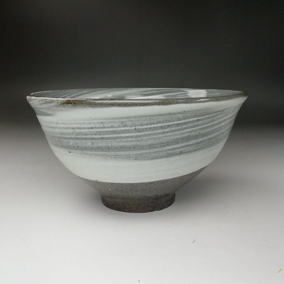 Ｔ２５３　茶碗　『唐津刷毛目茶碗』『中里隆』　共箱　抹茶碗　茶道具