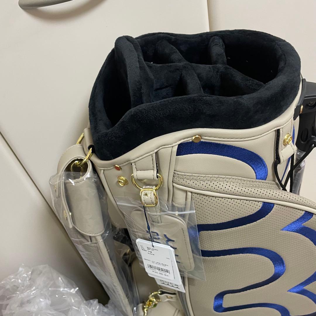 完売品　新品未使用 muta ムータ　ゴルフ キャディバッグ ベージュ