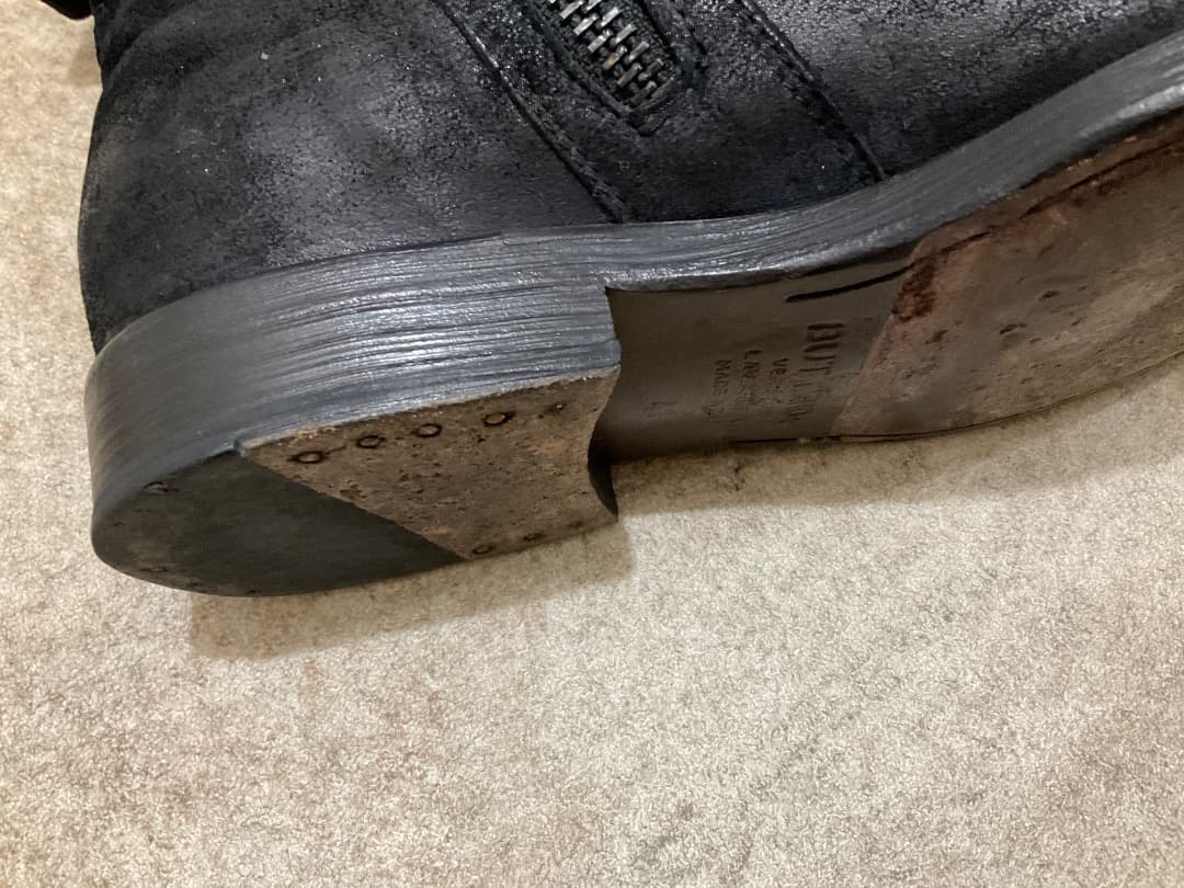 ブッテロ　BUTTERO サイドジップ　スエード　ブーツ　サイズ 41