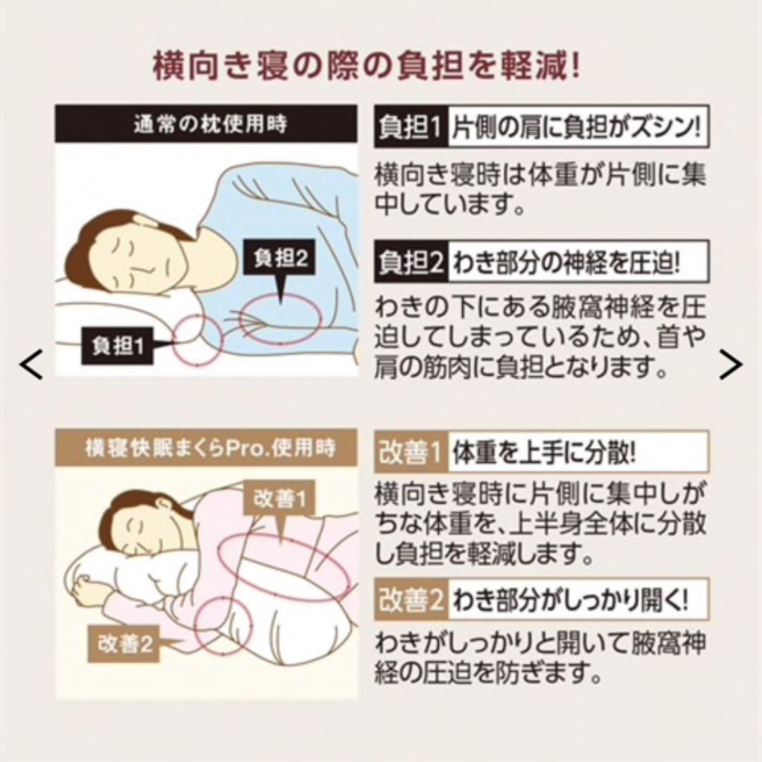 横寝快眠まくらPro.