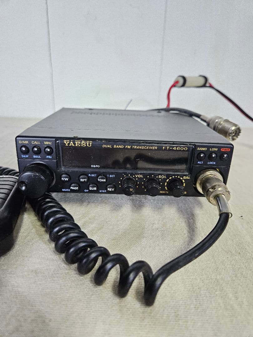 八重洲 ヤエス FT-4600 トランシーバー マイク付き MH-26A8