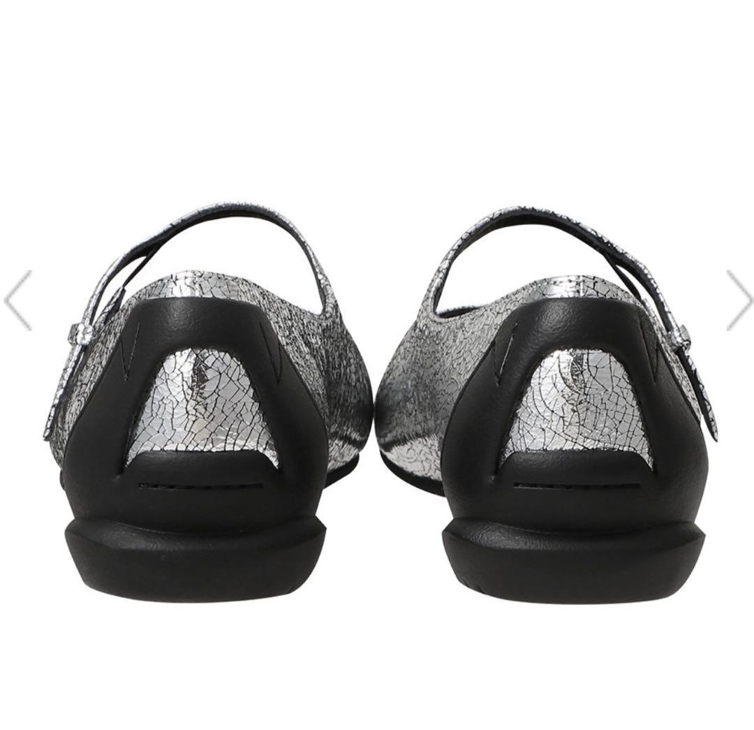 新品⭐︎SHISEI シルバー メリージェーン フラットシューズ