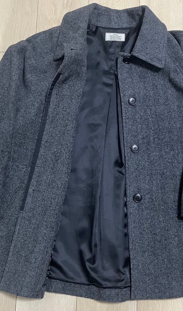 尾州ウールスーパー100Aラインコート　ジャーナルスタンダードレリューム　38