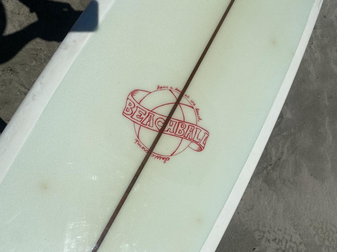 ケース付Creme Beachballクリーム ビーチボール 9'2ロングボード