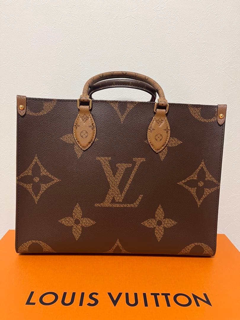 【美品】 ルイヴィトン ハンドバッグ オンザゴー MM