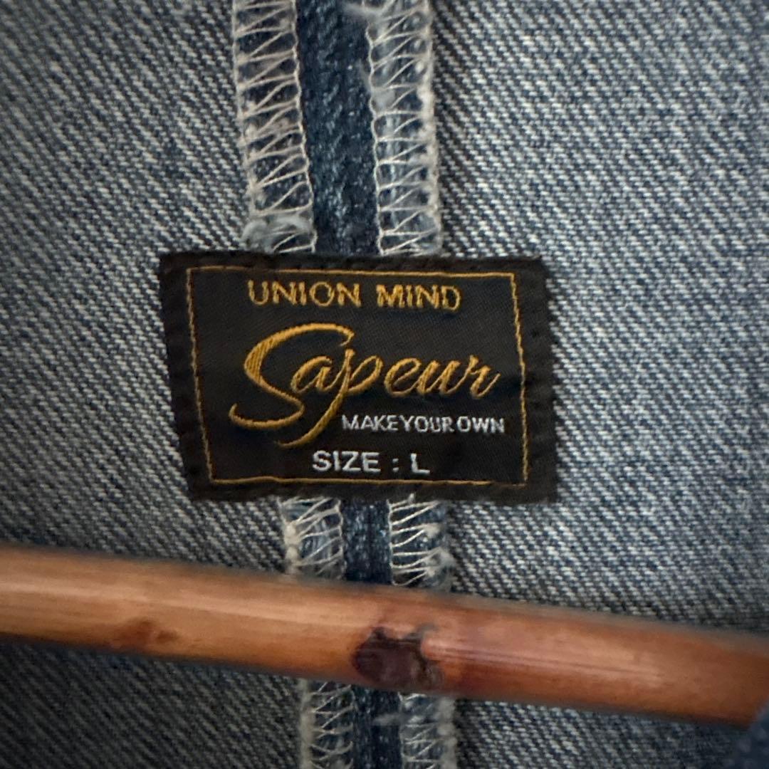 サプールsapeur オールインワン　ツナギ　サイズL