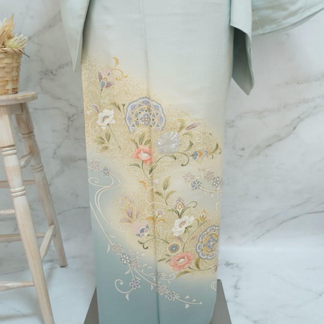 訪問着 2点セットa486七五三　入学式　お宮参り　結婚式