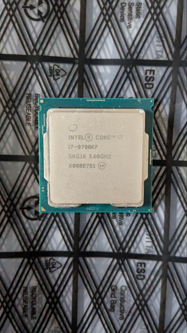 CPU Intel Core i7-9700KF 9th Gen CPU