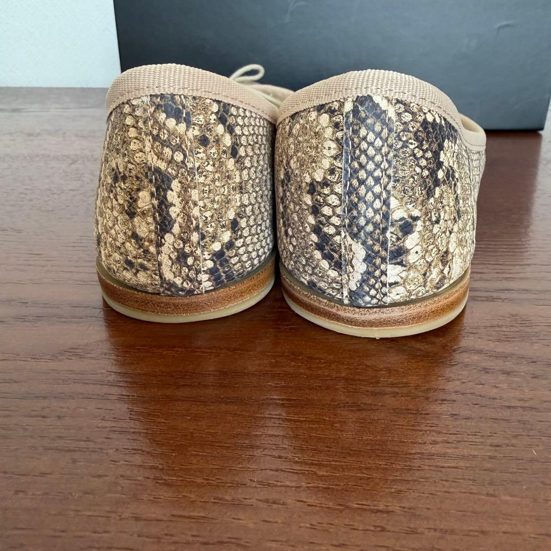 レペット パイソン柄 バレリーナ 37.5