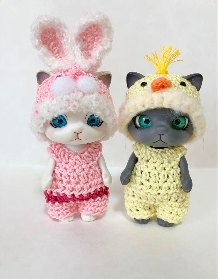 カプセルドール 猫 アウトフィット