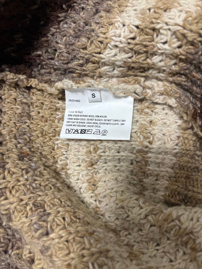 ERL ジップアップニット