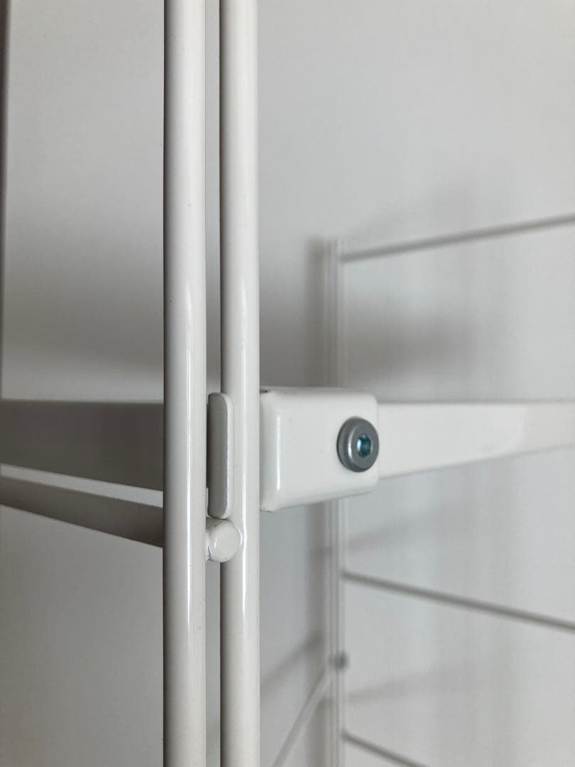 【組み立て完成品】 無印良品 スチールユニットシェルフ 大 ライトグレー