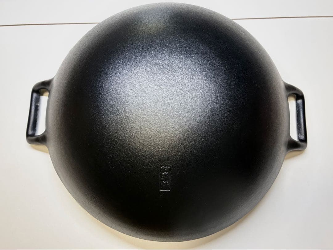 南部鉄器 岩鋳 深型中華鍋 33cm イワチュウ iwachu 両手鍋