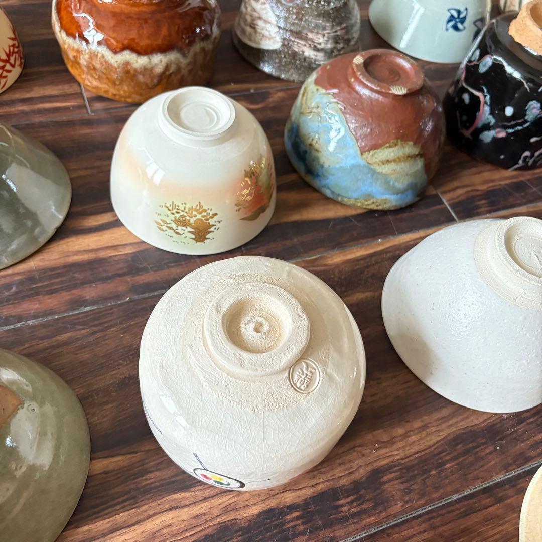 茶碗 抹茶碗 まとめて 72点 茶道具 箱無し 陶器 いろいろ まとめて