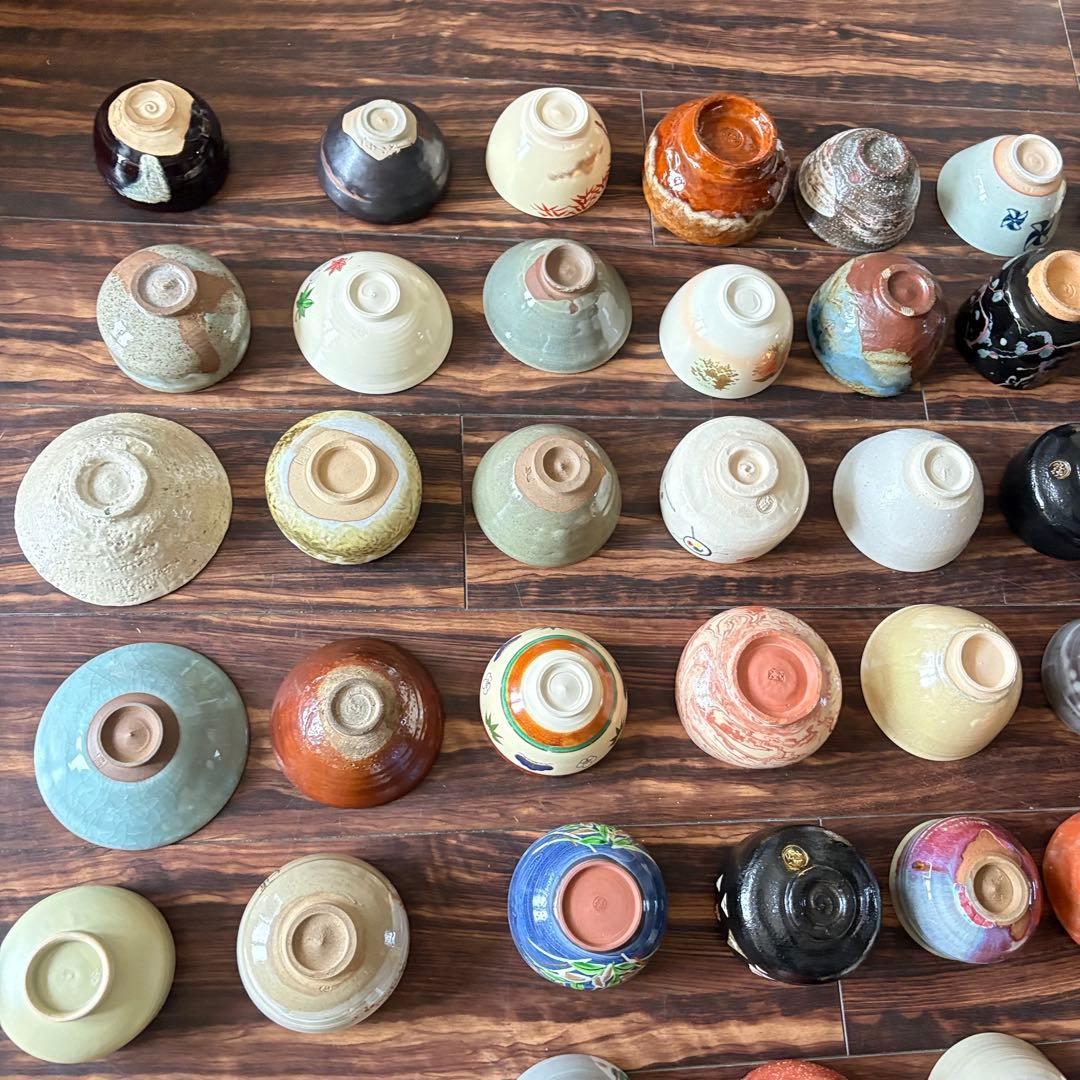 茶碗 抹茶碗 まとめて 72点 茶道具 箱無し 陶器 いろいろ まとめて