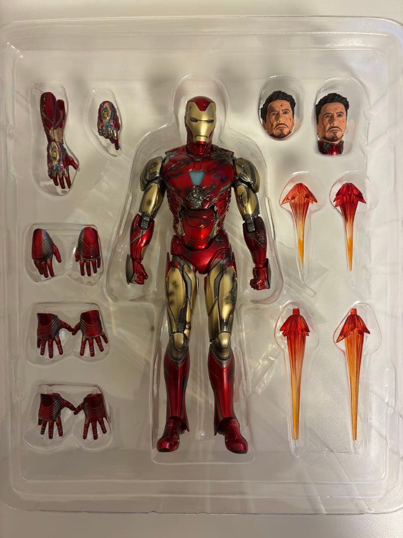 mafex アイアンマン マーク85 バトルダメージ　195