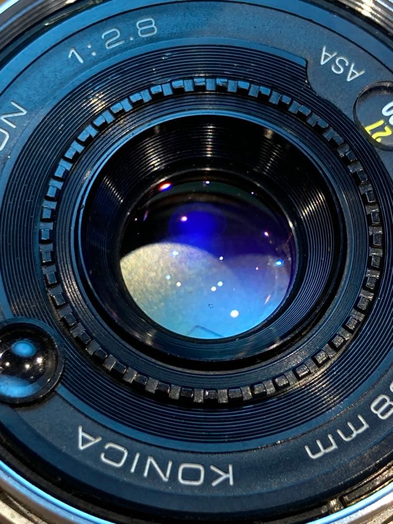 ★希少・完動品★konica c35★本革外装＊美品＊初期保証★フィルム入門に！