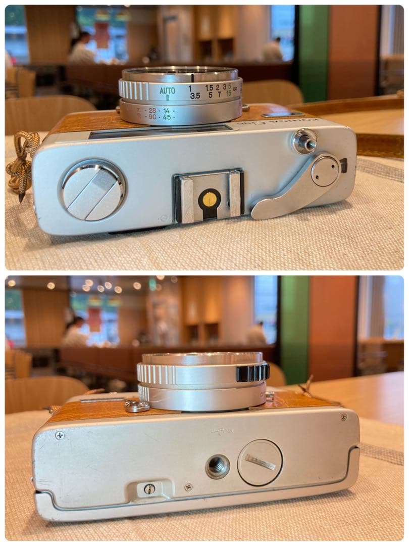 ★希少・完動品★konica c35★本革外装＊美品＊初期保証★フィルム入門に！