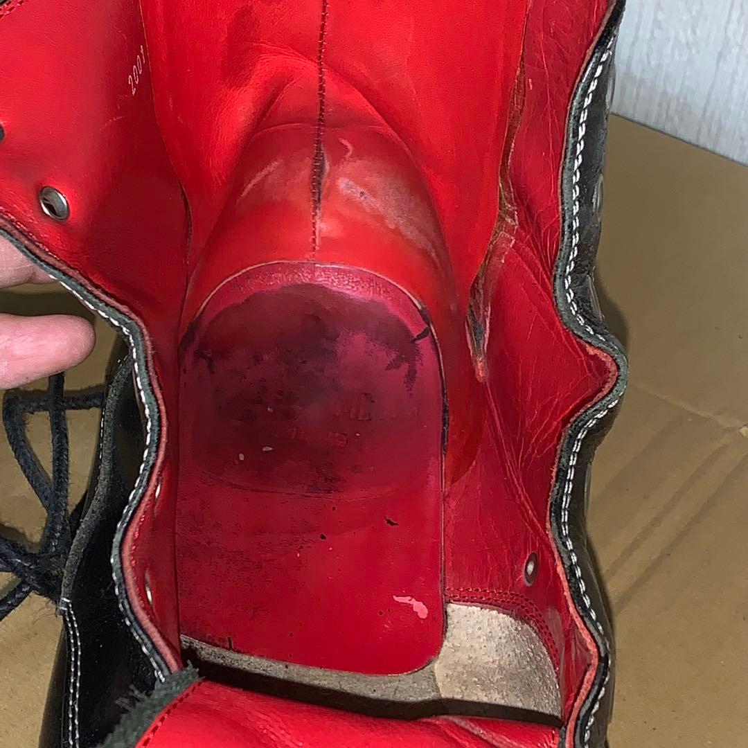 EVISU エヴィス 山根靴店 2001レザーレースアップブーツ　ワークブーツ