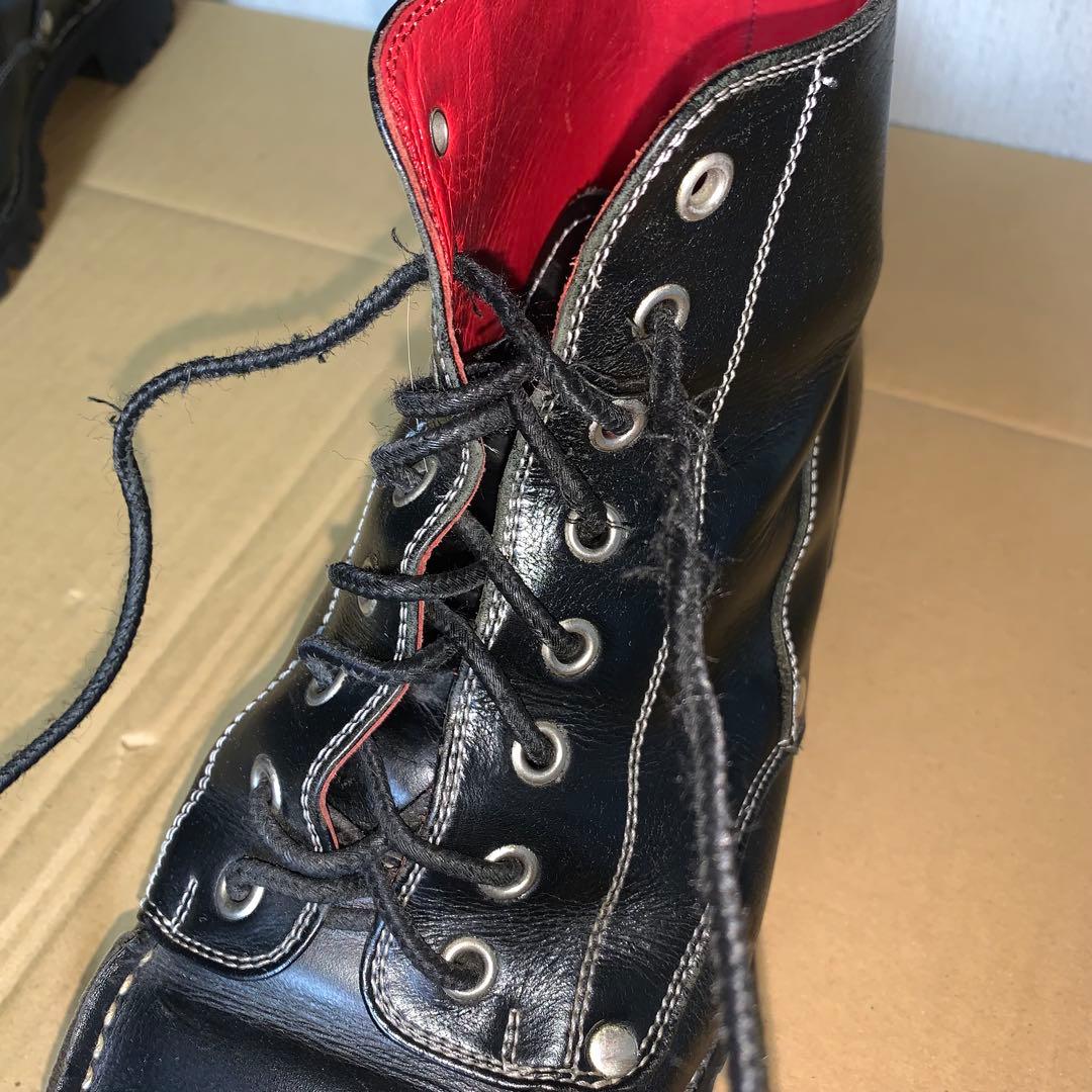 EVISU エヴィス 山根靴店 2001レザーレースアップブーツ　ワークブーツ