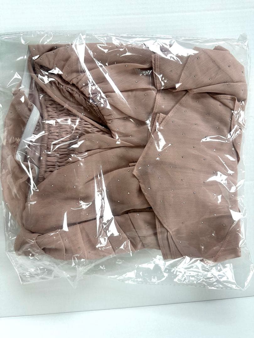 トップス yilon BIJOU OFFSHOULDER BLOUSE