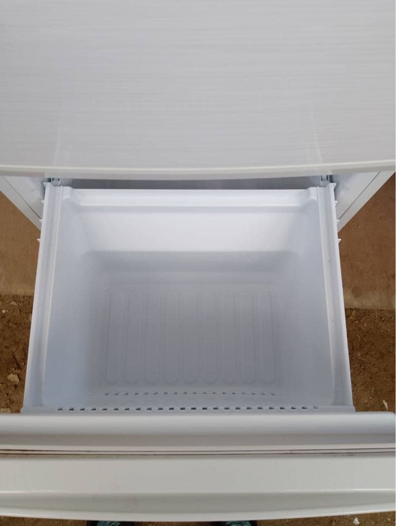 SHARP 2ドア冷蔵庫 137L SJ-D14F-W つけかえどっちもドア