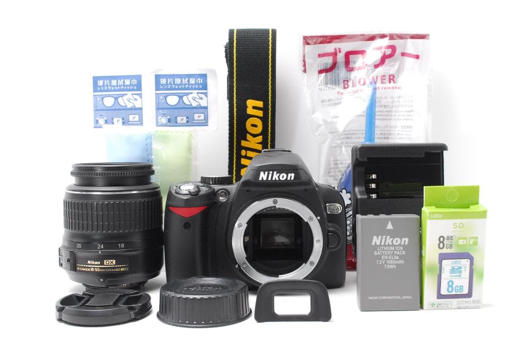 ショット数265枚♪Nikon D60 届いた日から使える安心一眼レフセット