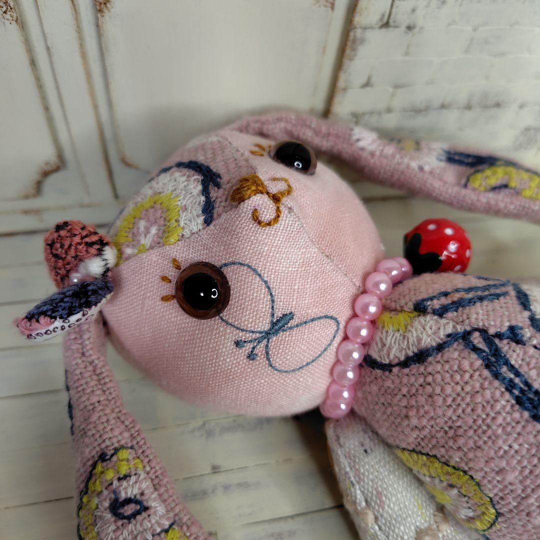 ミナペルホネン＊ハンドメイド＊ぬいぐるみ＊ウサコ＊①